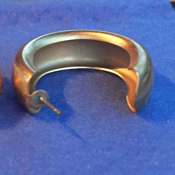 4/$20 -- Golden Hoop Earrings - Picture 4 of 5